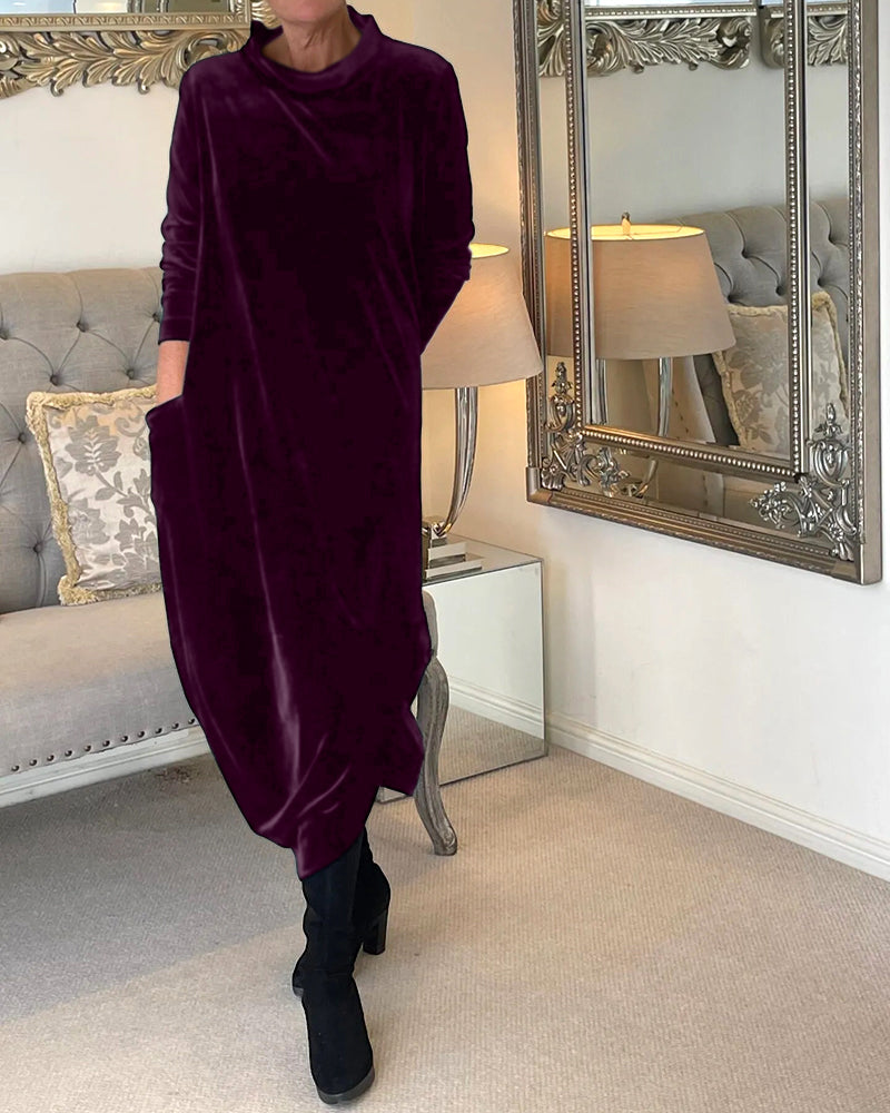 Rozy | Elegant and Modern Women's Dress with Practical Pockets for Perfect Style