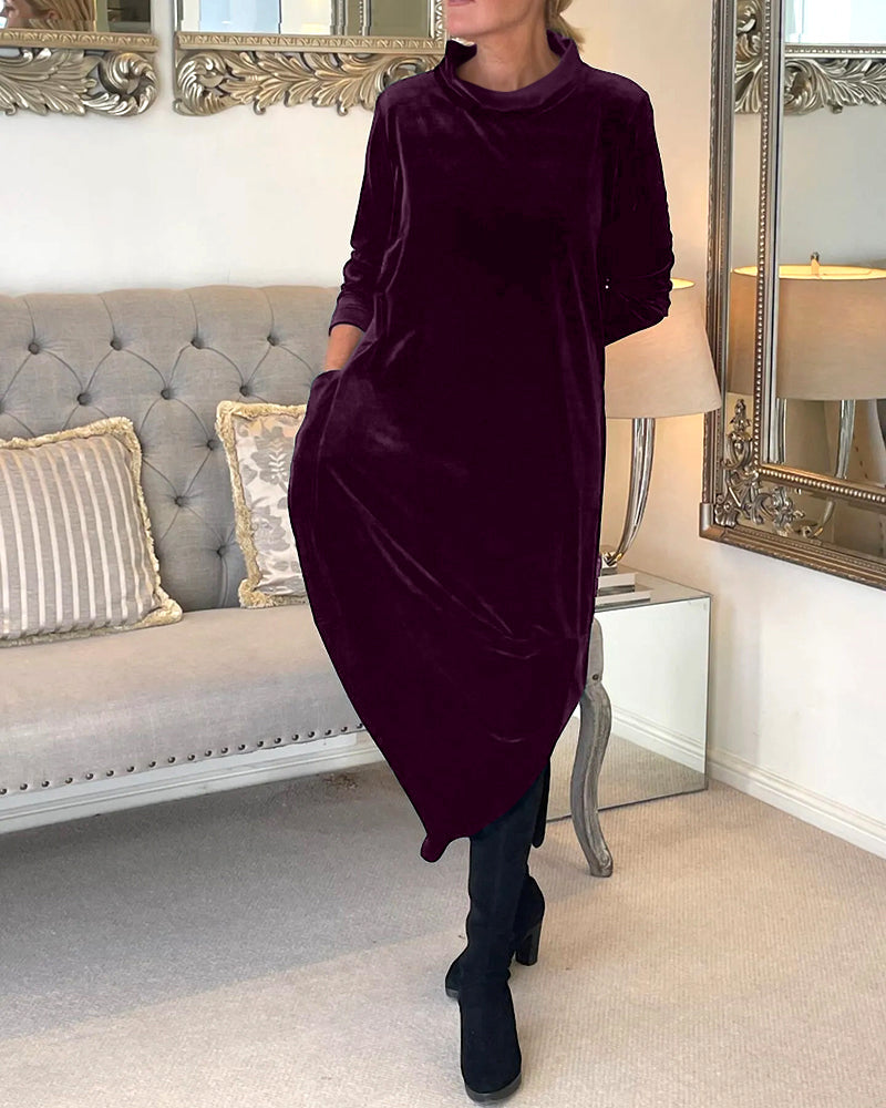 Rozy | Elegant and Modern Women's Dress with Practical Pockets for Perfect Style
