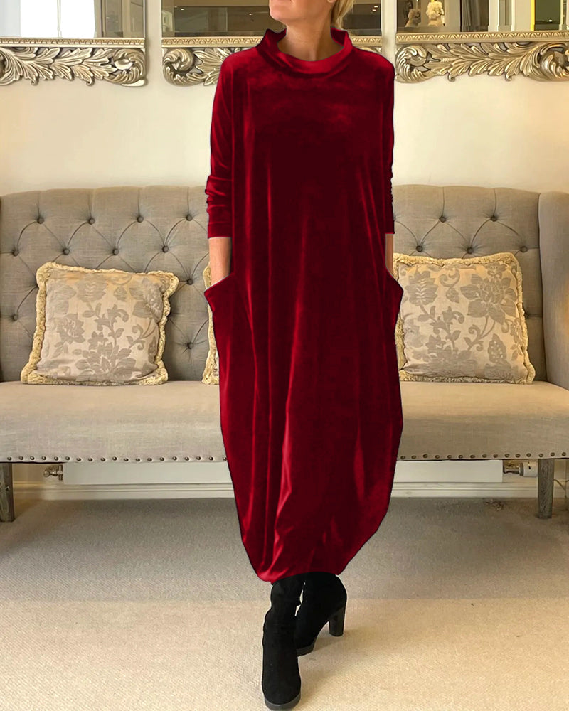Rozy | Elegant and Modern Women's Dress with Practical Pockets for Perfect Style