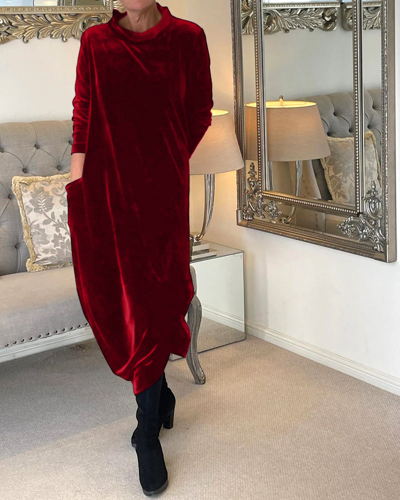 Rozy | Elegant and Modern Women's Dress with Practical Pockets for Perfect Style