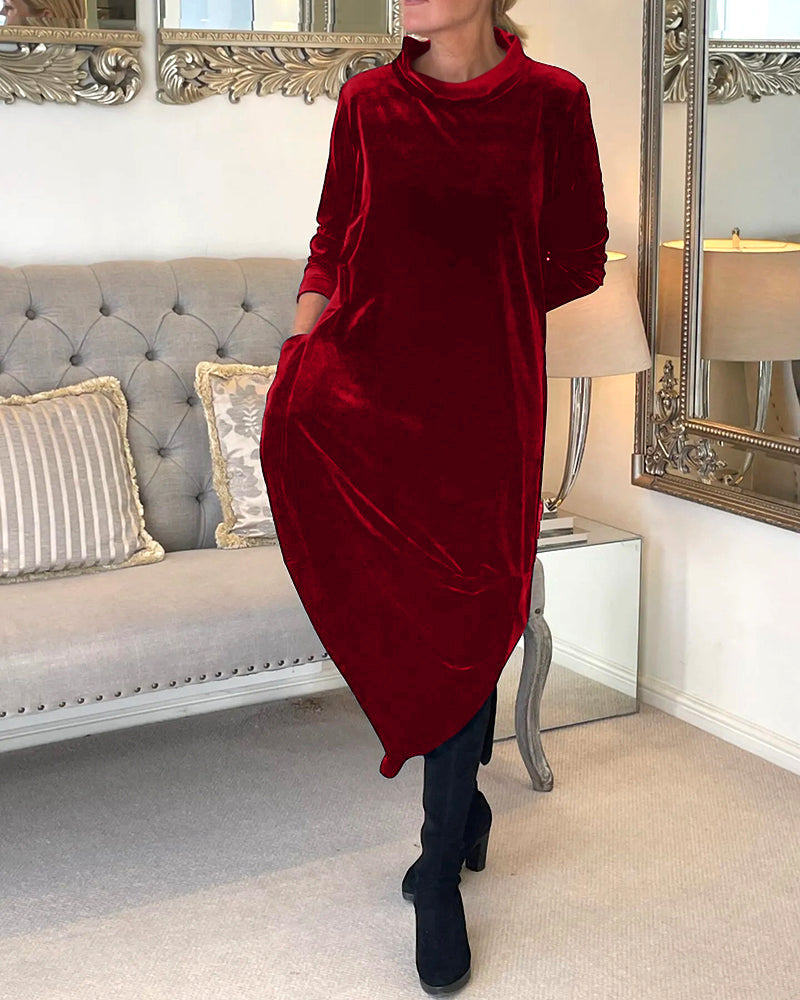 Rozy | Elegant and Modern Women's Dress with Practical Pockets for Perfect Style