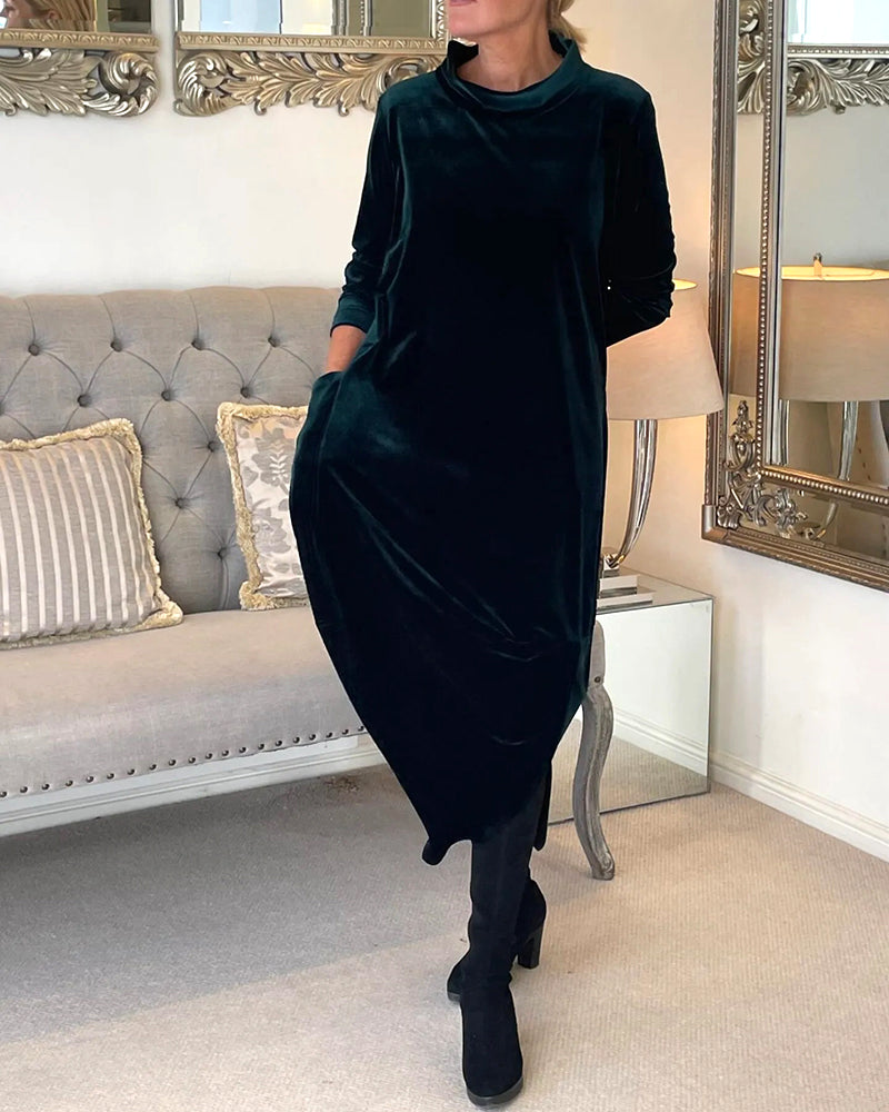 Rozy | Elegant and Modern Women's Dress with Practical Pockets for Perfect Style