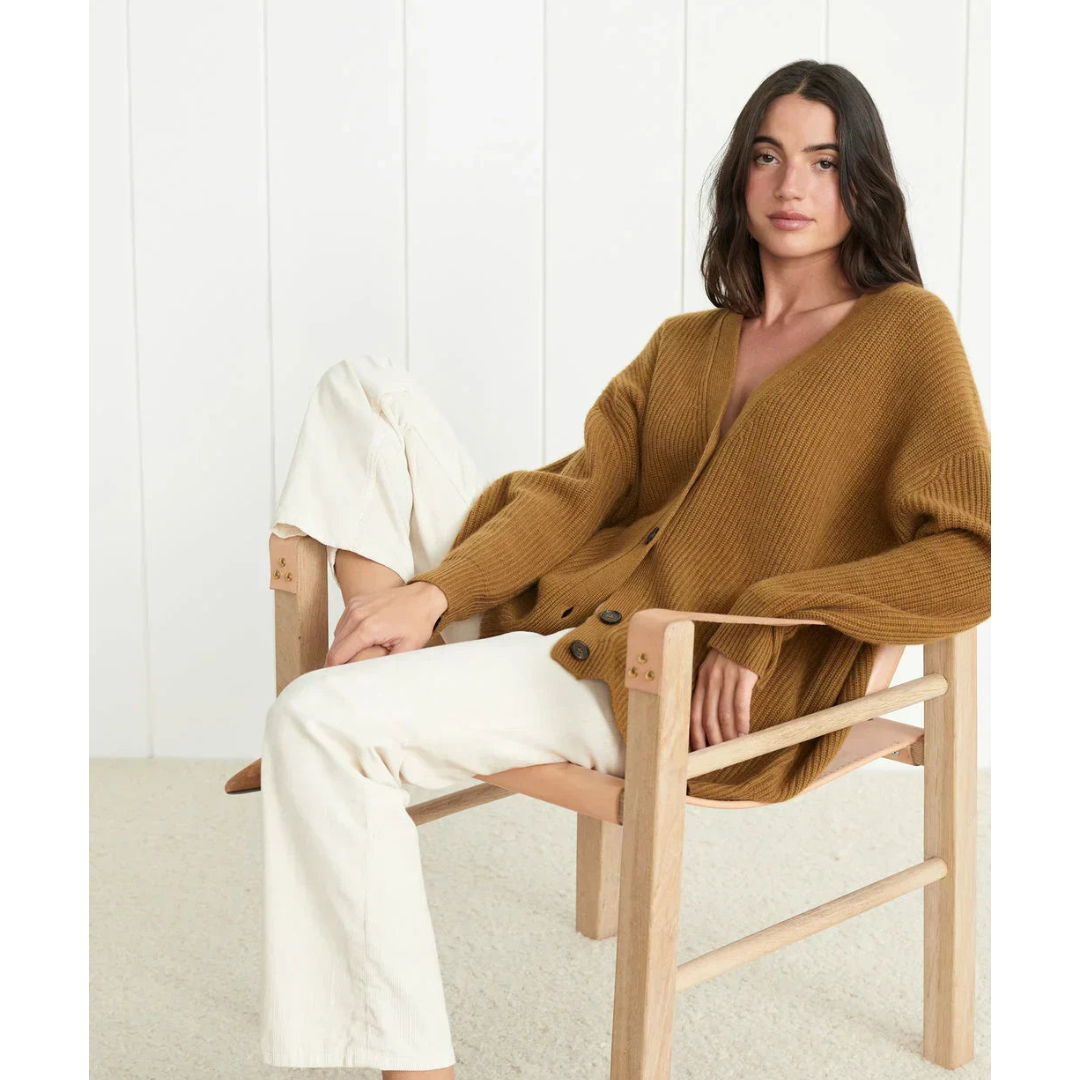 Arasi Dannen Long and Soft Cardigan - The Perfect Choice for Pleasant Days and Cozy Warmth