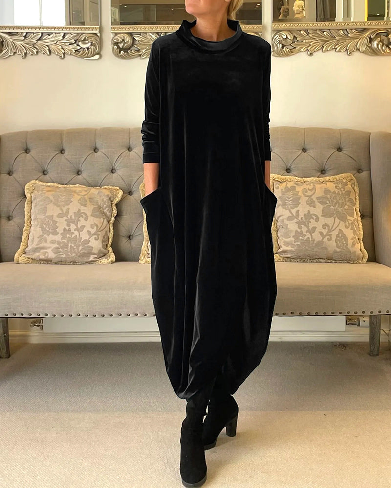 Rozy | Elegant and Modern Women's Dress with Practical Pockets for Perfect Style