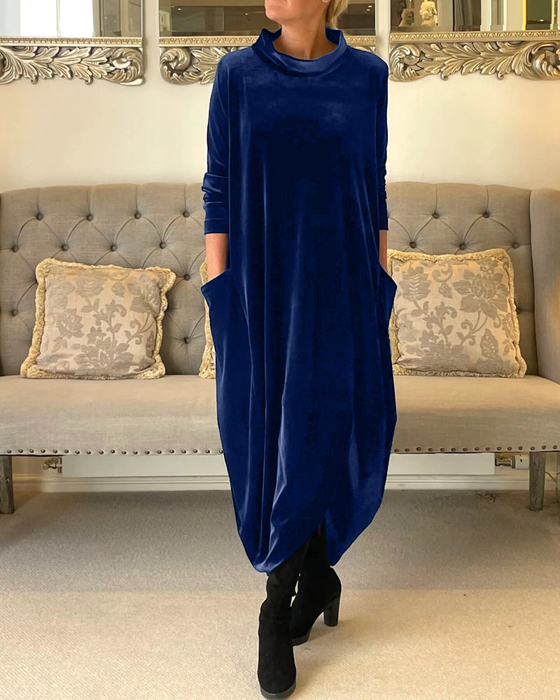 Rozy | Elegant and Modern Women's Dress with Practical Pockets for Perfect Style
