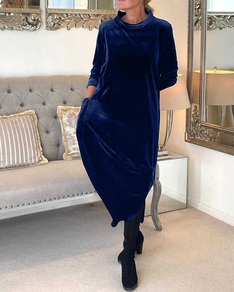 Rozy | Elegant and Modern Women's Dress with Practical Pockets for Perfect Style