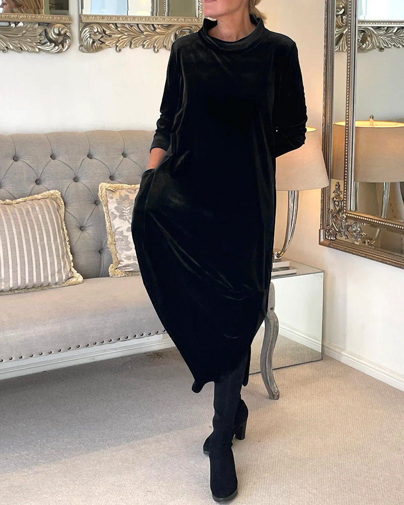 Rozy | Elegant and Modern Women's Dress with Practical Pockets for Perfect Style