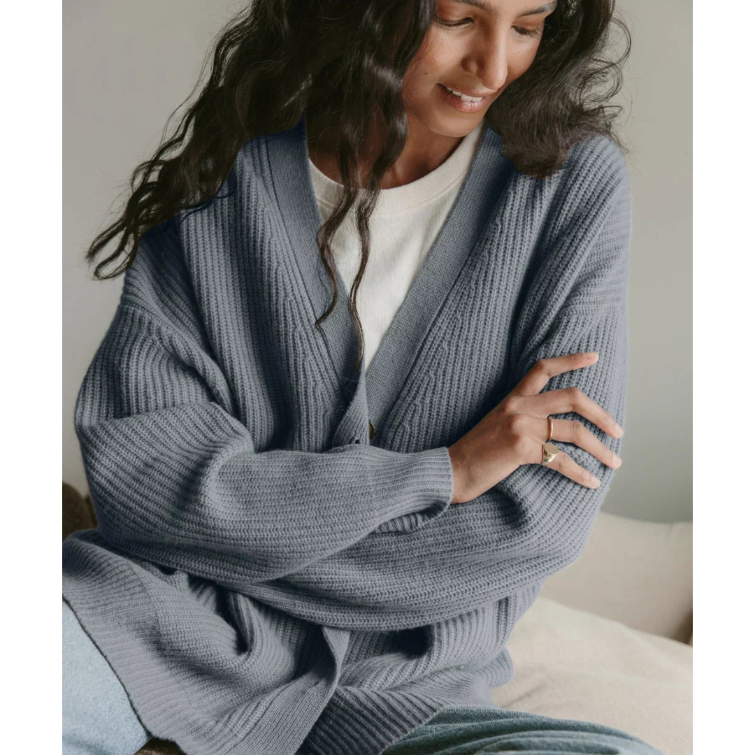 Arasi Dannen Long and Soft Cardigan - The Perfect Choice for Pleasant Days and Cozy Warmth