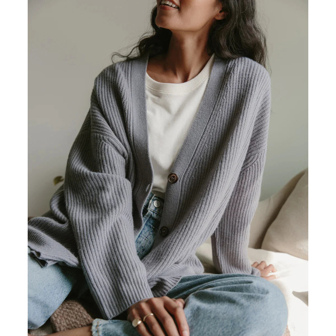 Arasi Dannen Long and Soft Cardigan - The Perfect Choice for Pleasant Days and Cozy Warmth