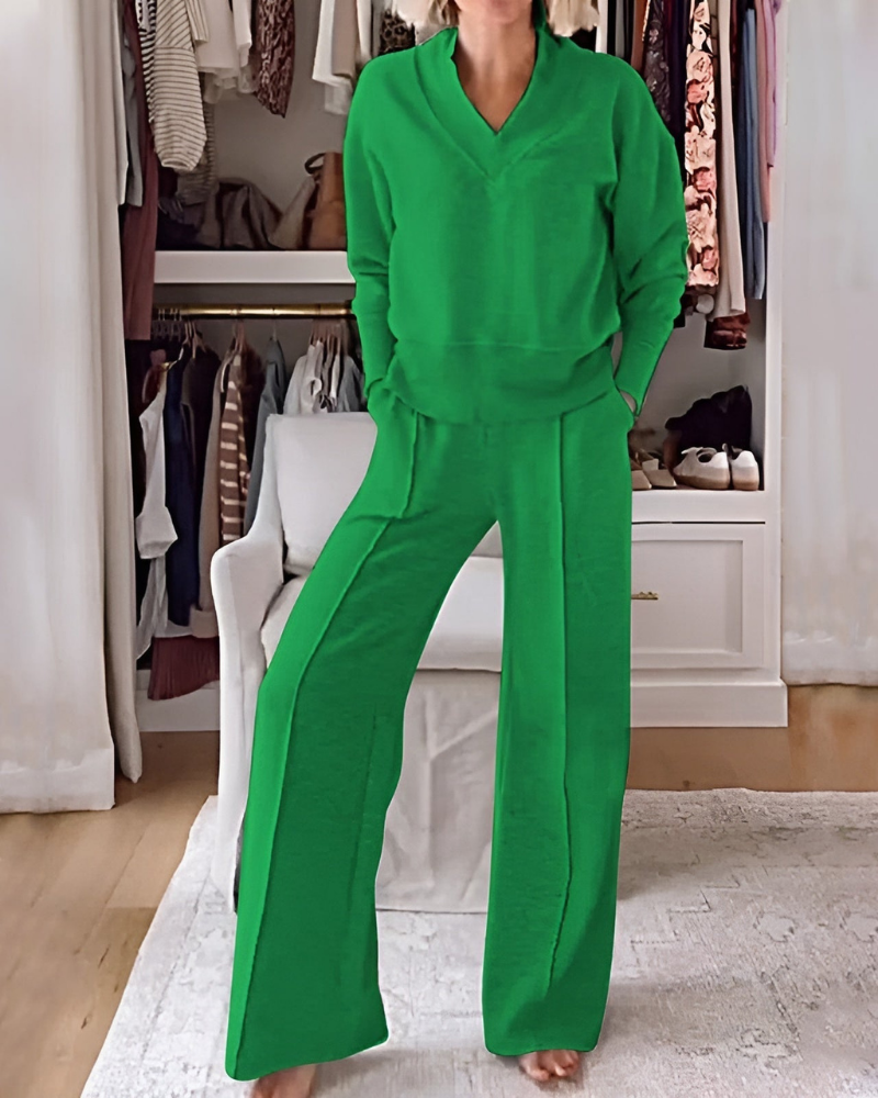 Aveline - Fashionable Women's Set That Warms the Heart