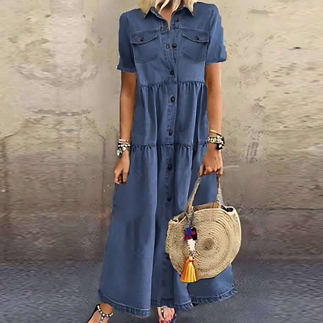 Elegant Vintage Alouera Dress for Stylish Events