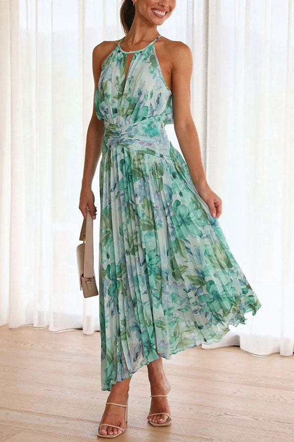 Alycia - Elegant Floral Maxi Dress for a Stylish and Impressive Look