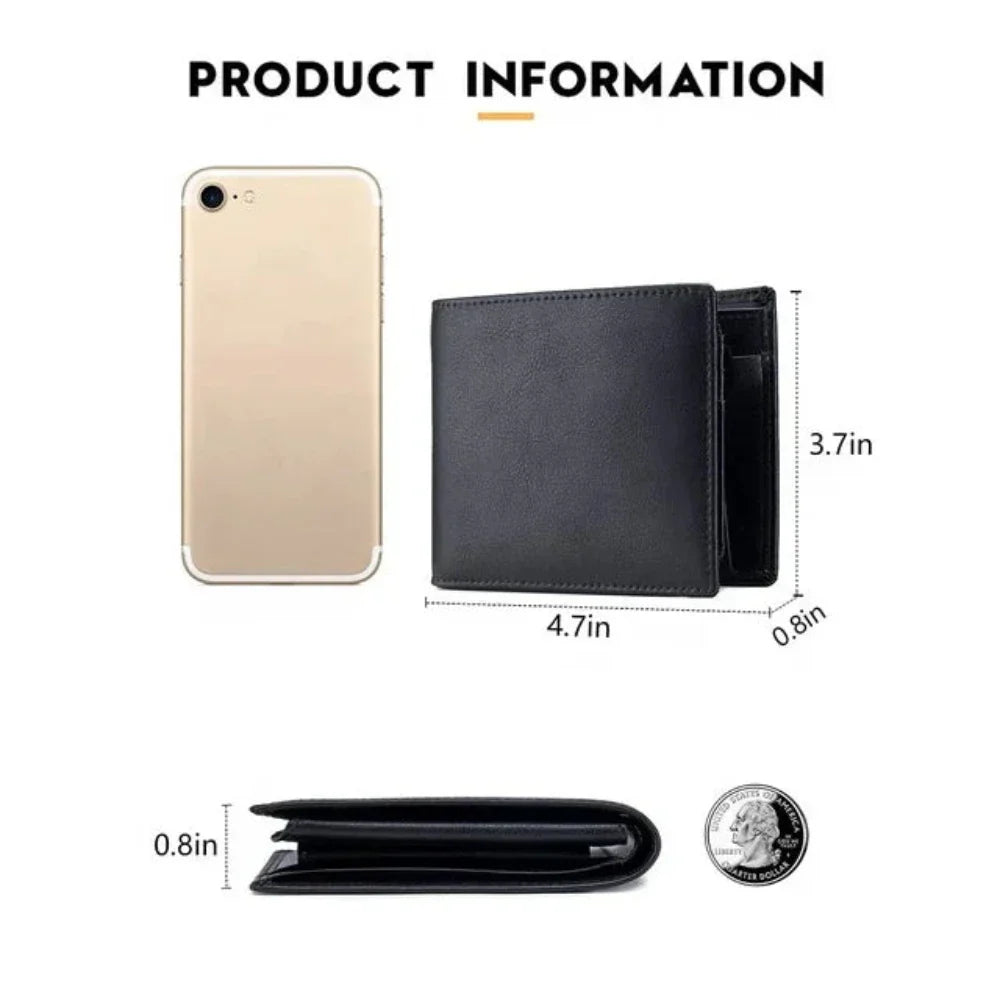 RFID Wallet Elegant and Slim Enhancing Data Security