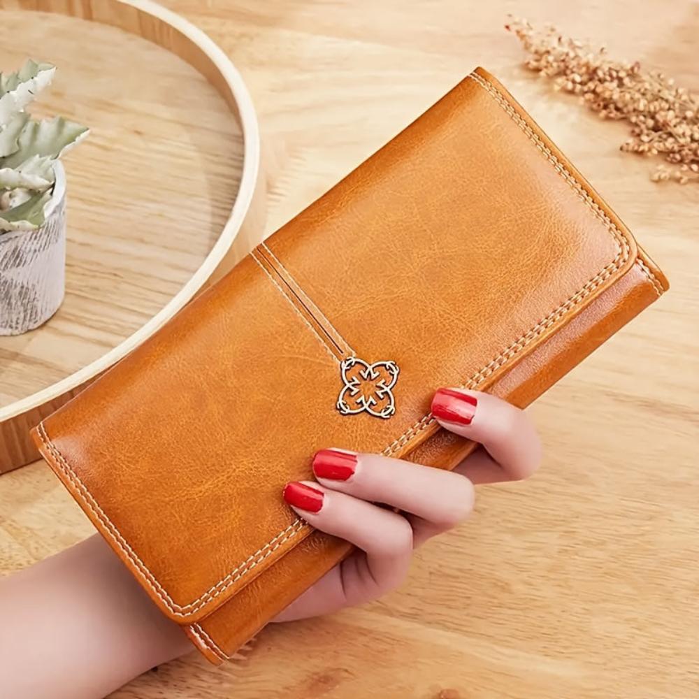 Fashionable Two-Way Wallet by Eva for Maximum Style