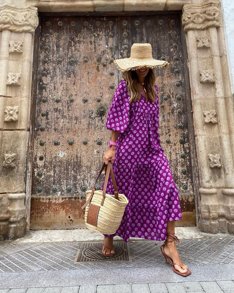 Olivia โ Uncompromising Boho Grace Style Maxi Dress