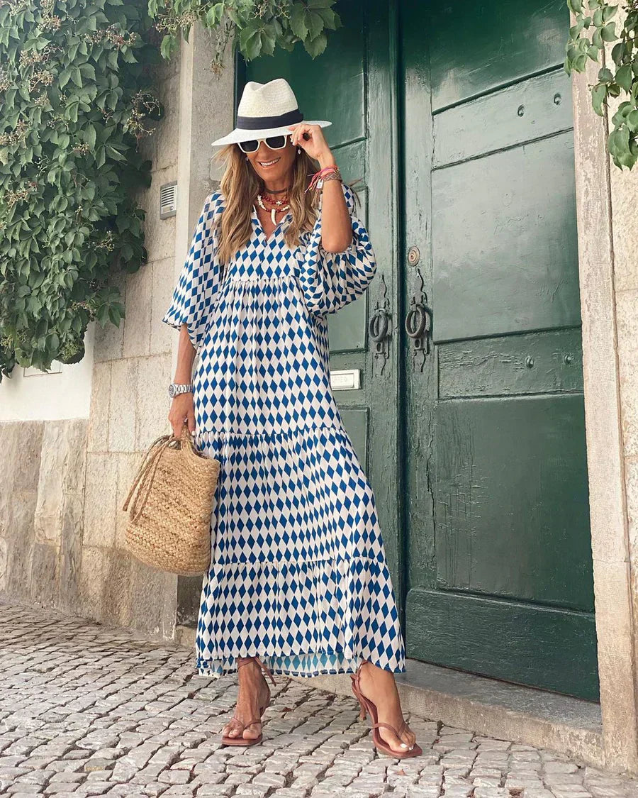 Olivia โ Uncompromising Boho Grace Style Maxi Dress