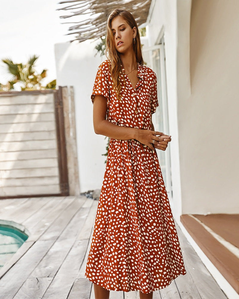 Evelyn | Stunning Polka Dot Dress for Wonderful Events