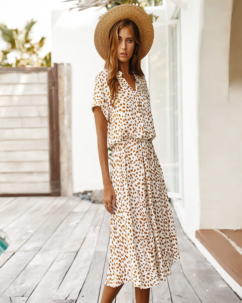 Evelyn | Stunning Polka Dot Dress for Wonderful Events