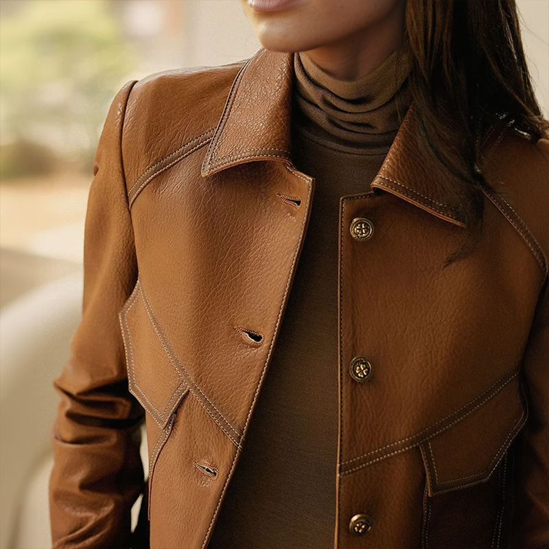 Monika | Elegant Long Coat with Long Sleeves - The Perfect Piece for Events and Everyday Use