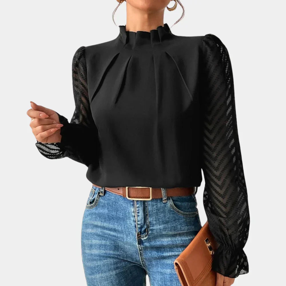 Elegant Women's Long Sleeve Shirt - Style and Comfort Upgrade for Every Occasion