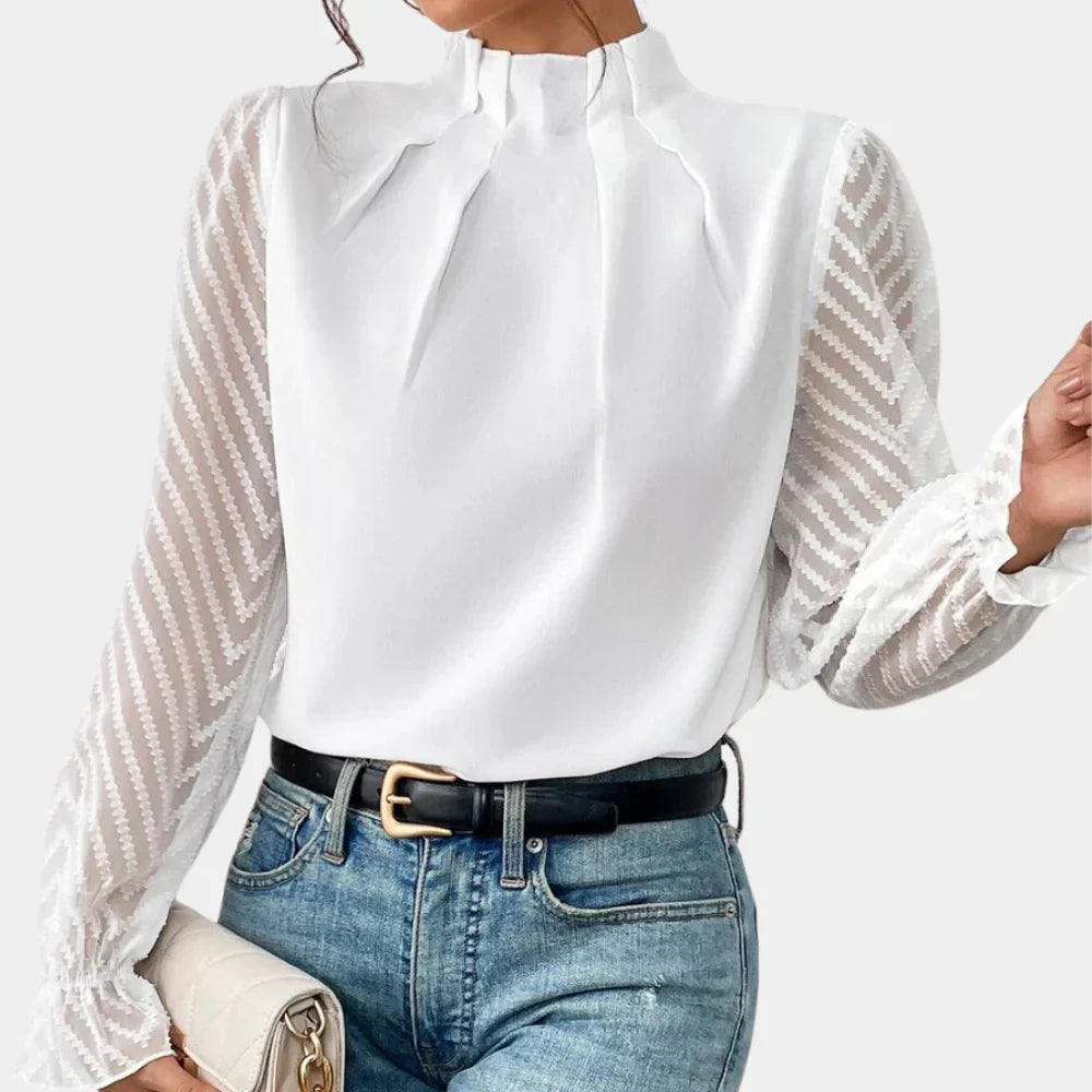 Elegant Women's Long Sleeve Shirt - Style and Comfort Upgrade for Every Occasion