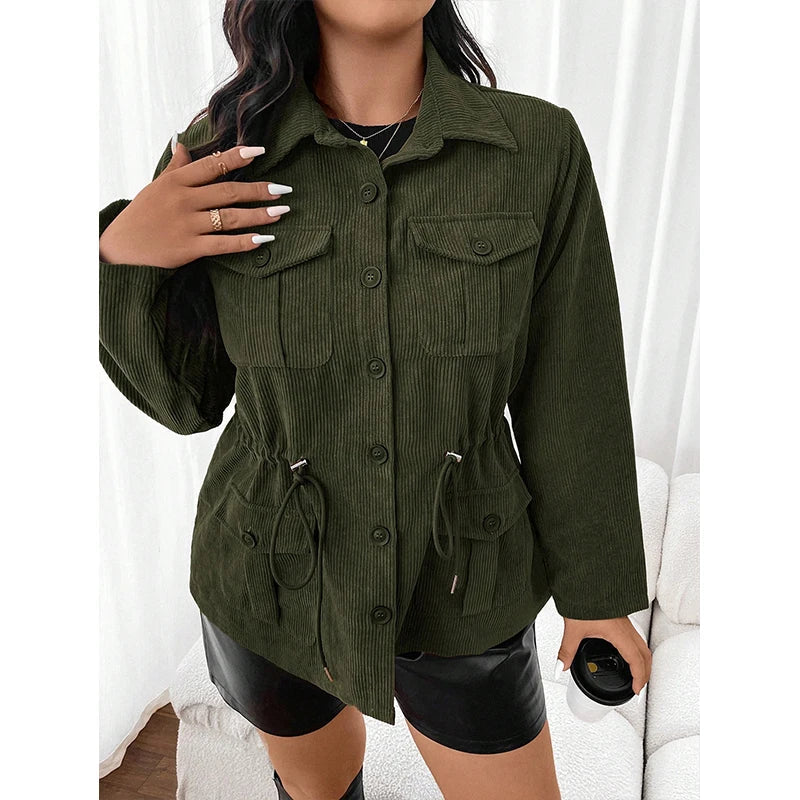 Clara | Fashionable denim jacket with long sleeves for a stylish look