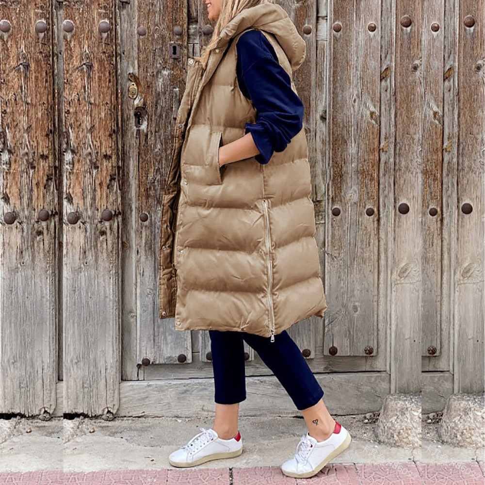 Frenziska | Lightweight and portable sleeveless hoodie with modern design for a unique style