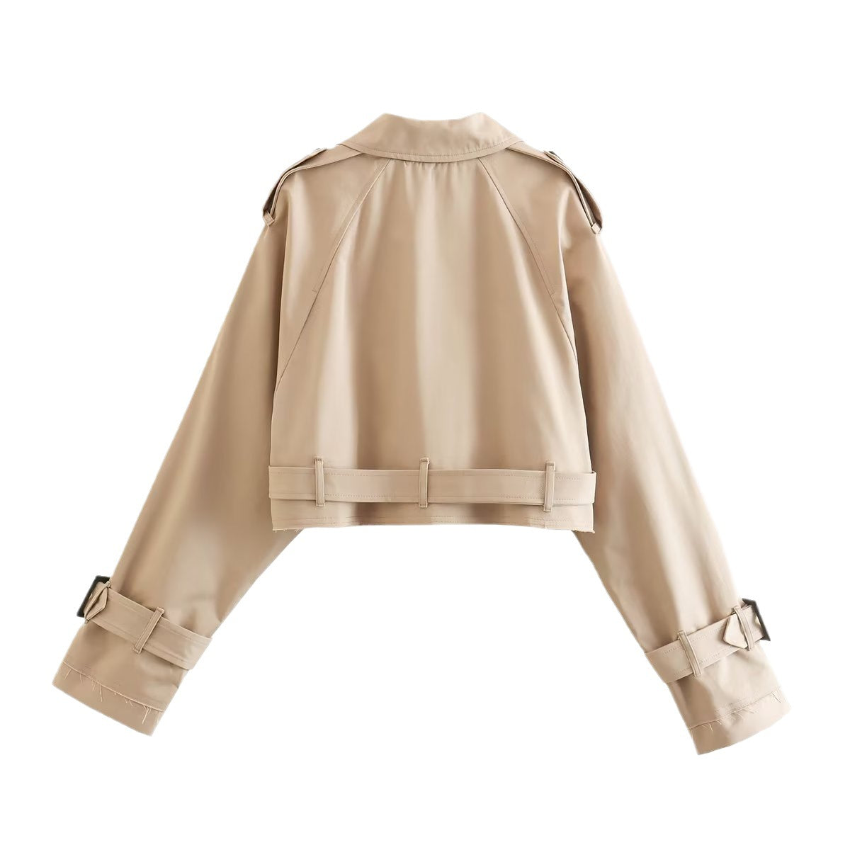 Stephanie | Elegant Short Trench Coat for a Stylish End