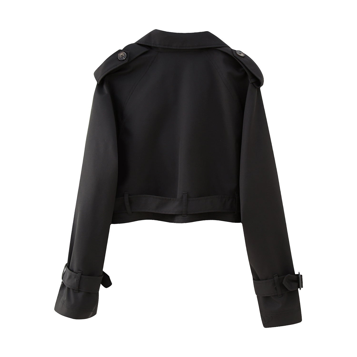 Stephanie | Elegant Short Trench Coat for a Stylish End
