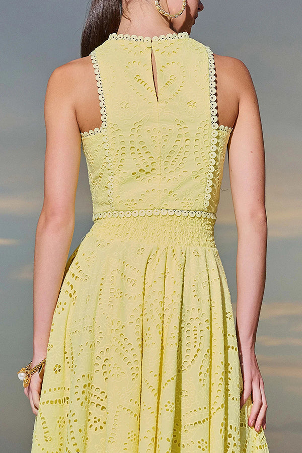 Elegant Cropped Blouse with Lace and Monogram Beads - Luxurious and Elegant Design from Paris
