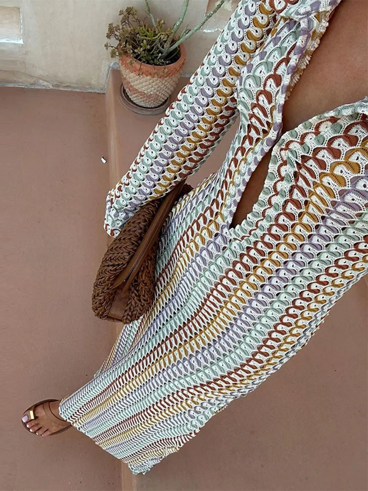 IBIZA - Elegant Maxi Dress for Beachside Moments and Unforgettable Summer Days