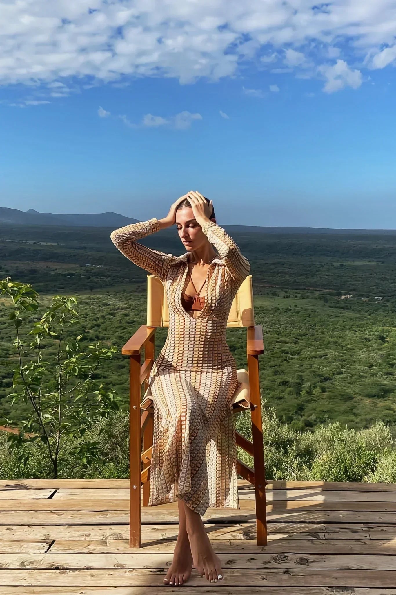 IBIZA - Elegant Maxi Dress for Beachside Moments and Unforgettable Summer Days