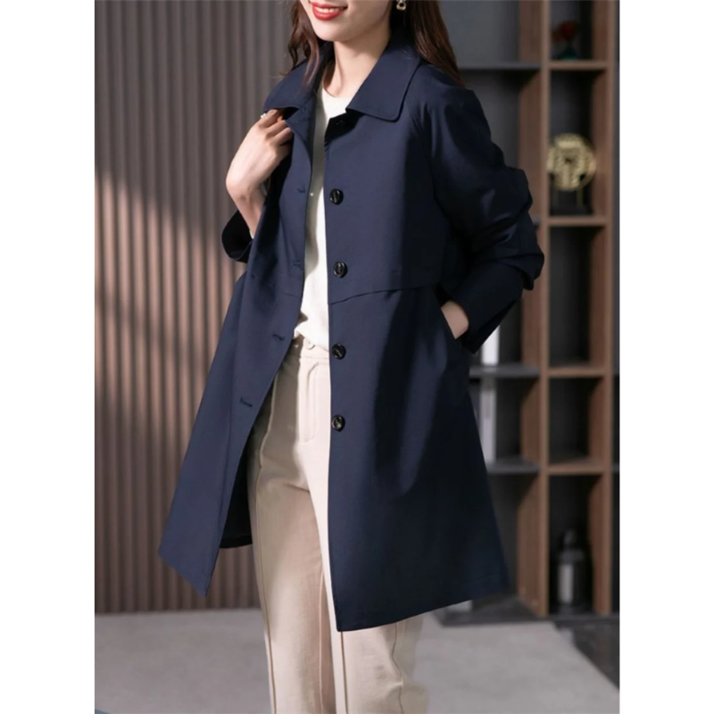 Vanasah | Trench Coat Elegant and Water-Resistant for Unforgettable Style