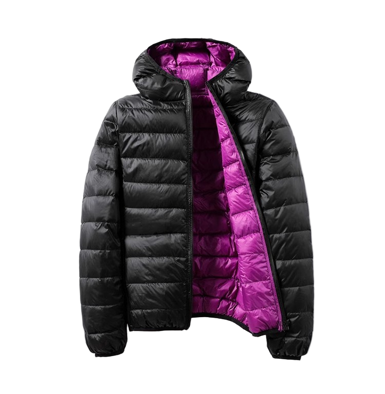 Elegant Women's Overlay Jacket with Hood for Stylish Weather Protection