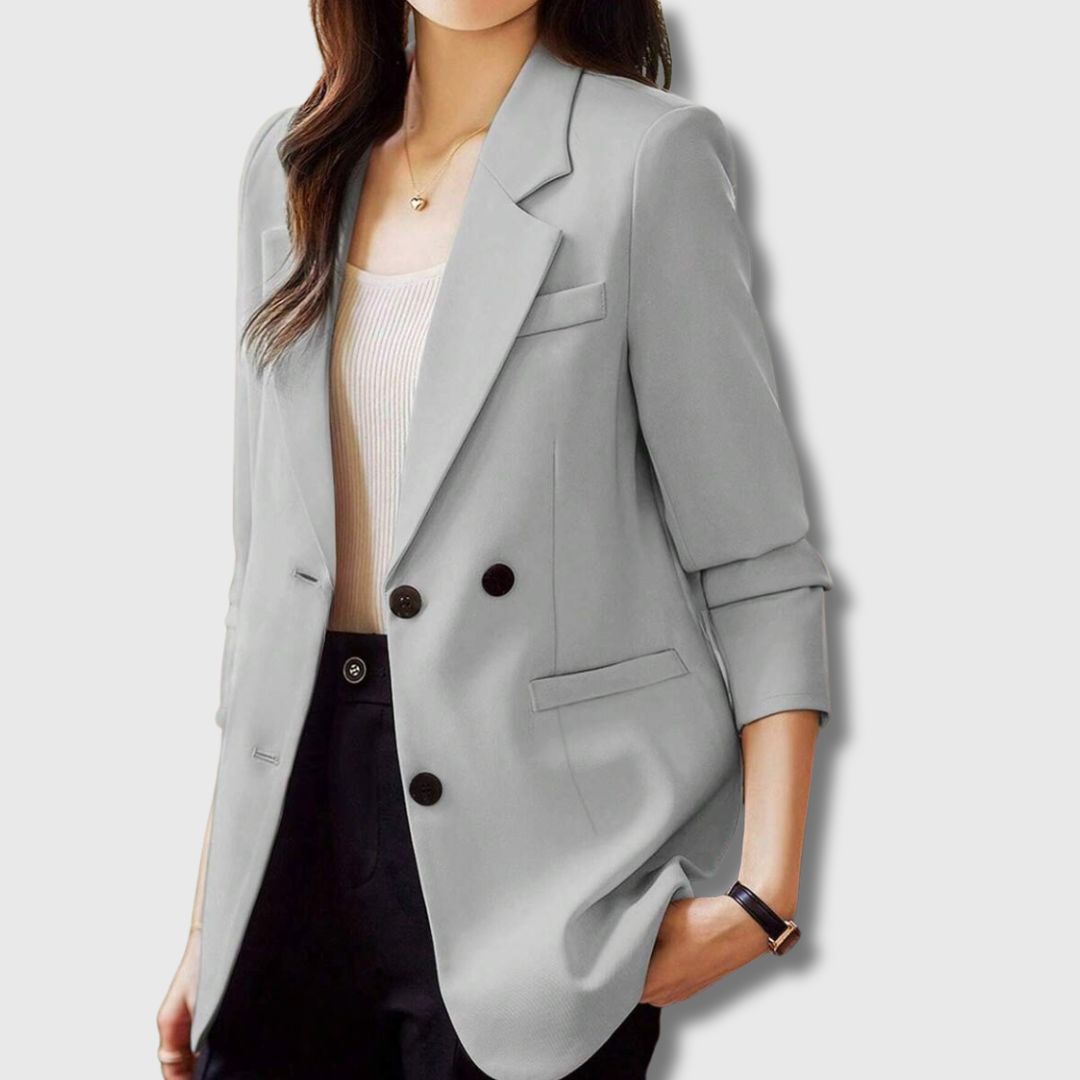 Elegant and stylish women's blazer with a unique design, limited stock