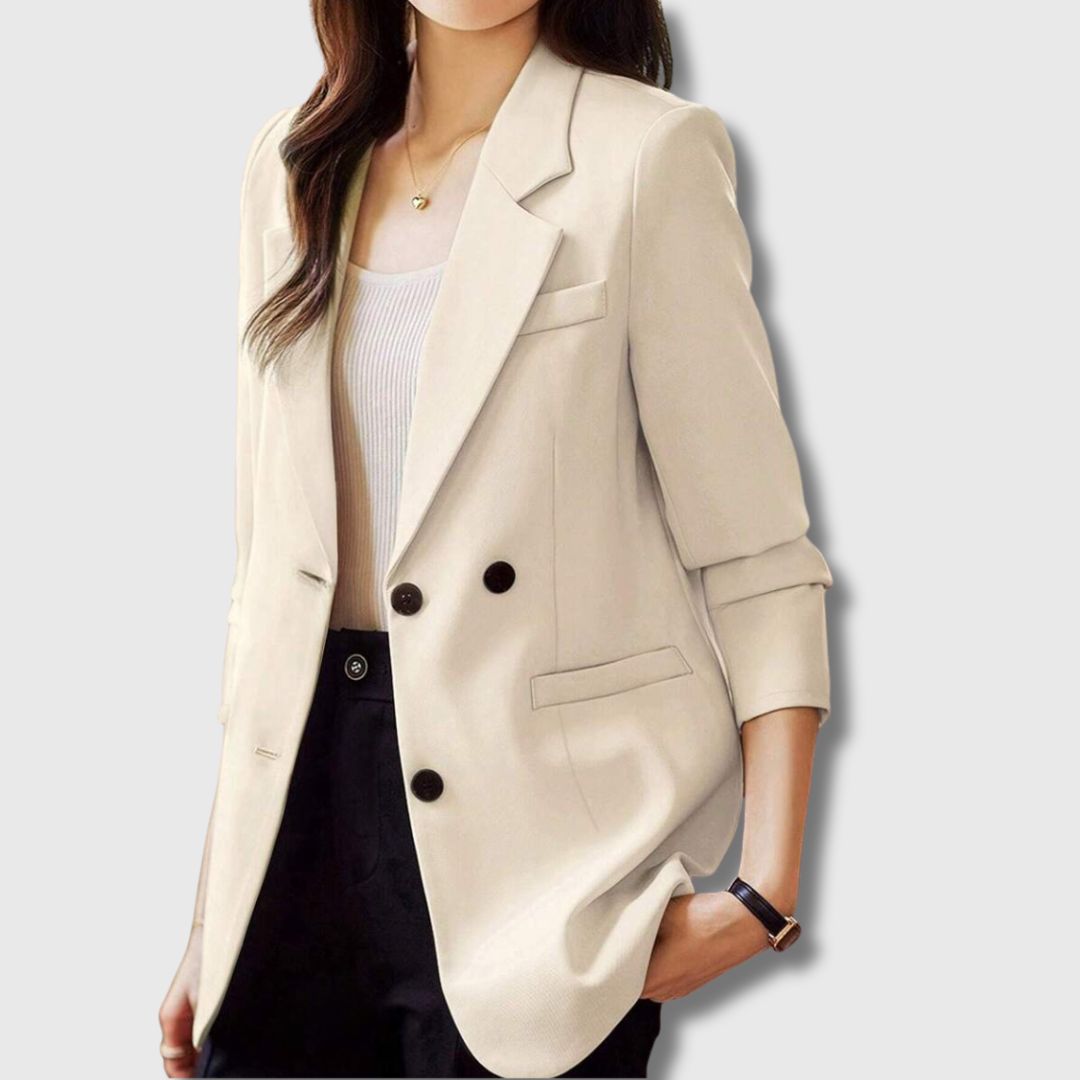 Elegant and stylish women's blazer with a unique design, limited stock