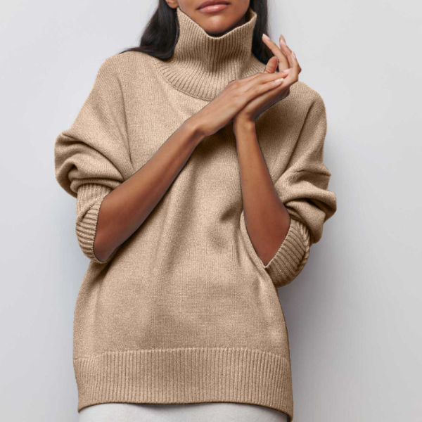 Kitiya Imagine High Neck Sweater - The Perfect Look for Elegant and Warm Winter