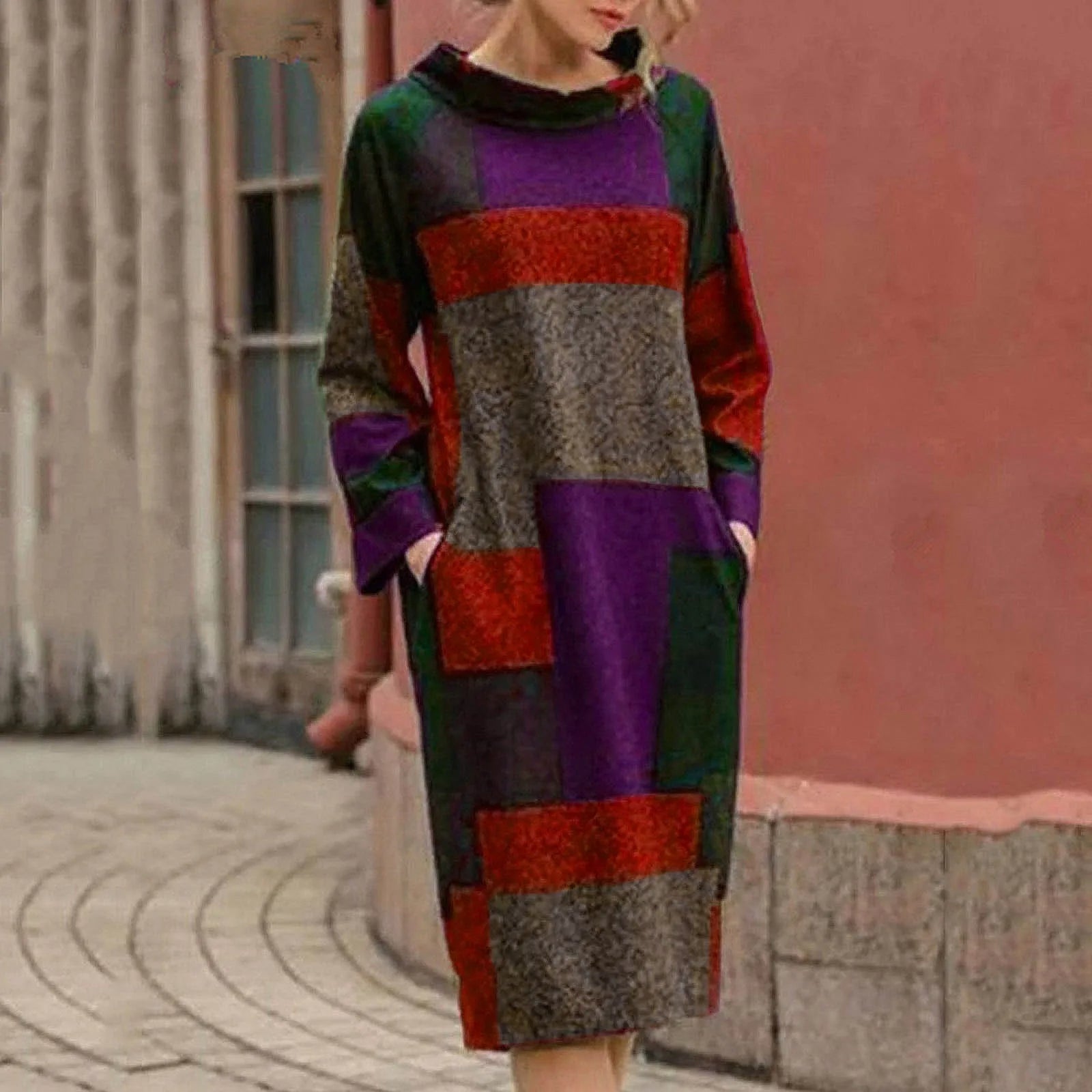 Elegant and versatile carved dress comfortable for any occasion โ the perfect choice for style and comfort