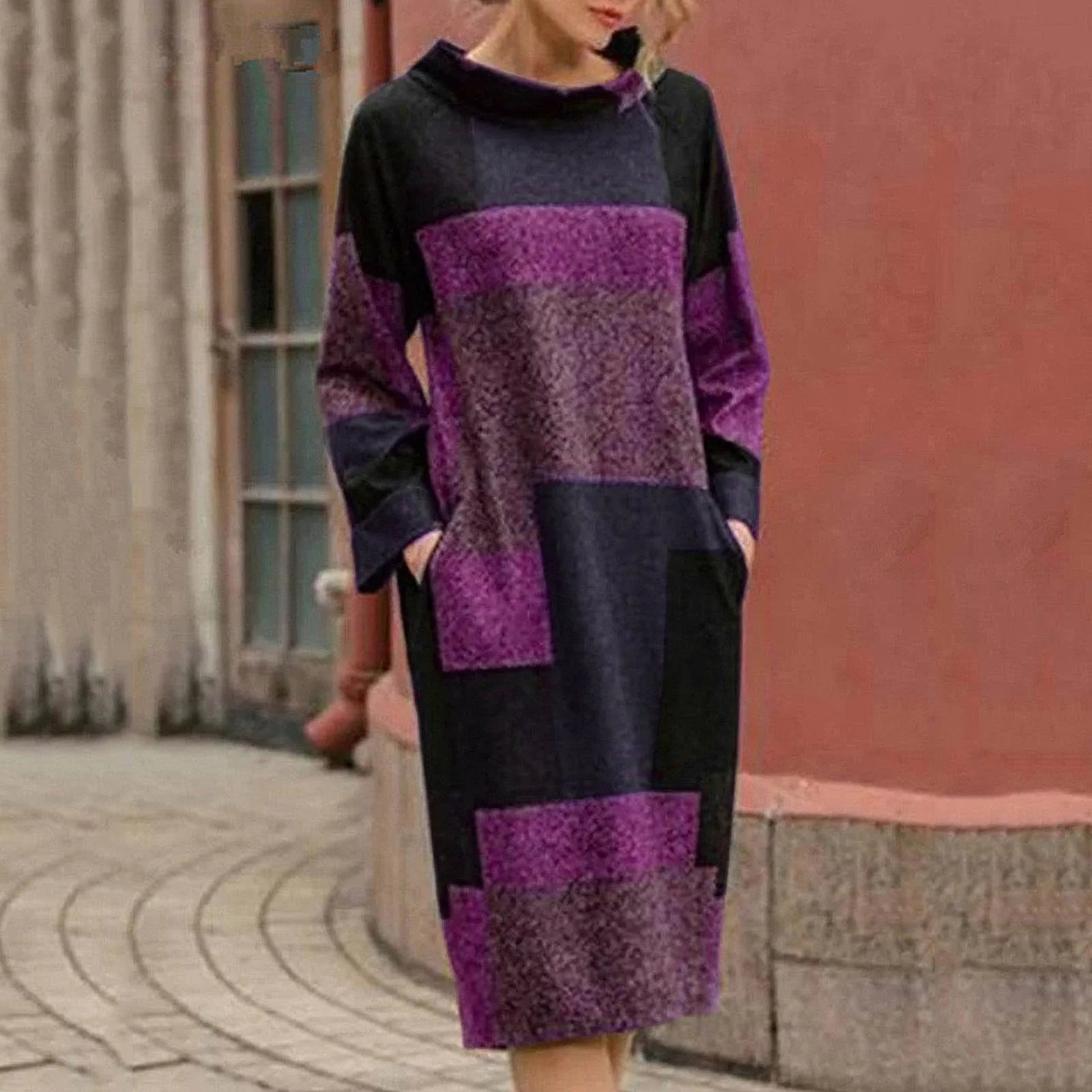 Elegant and versatile carved dress comfortable for any occasion โ the perfect choice for style and comfort