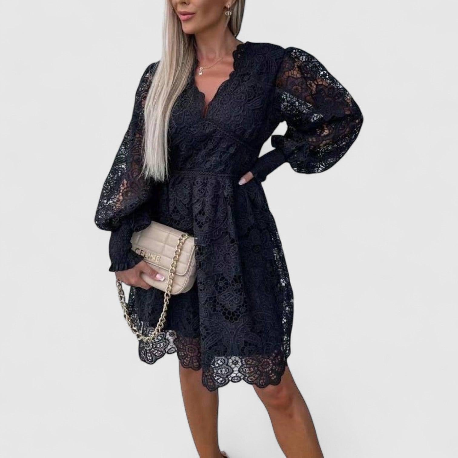 Elegant Smocked Dress Model Meyuan for Special Events