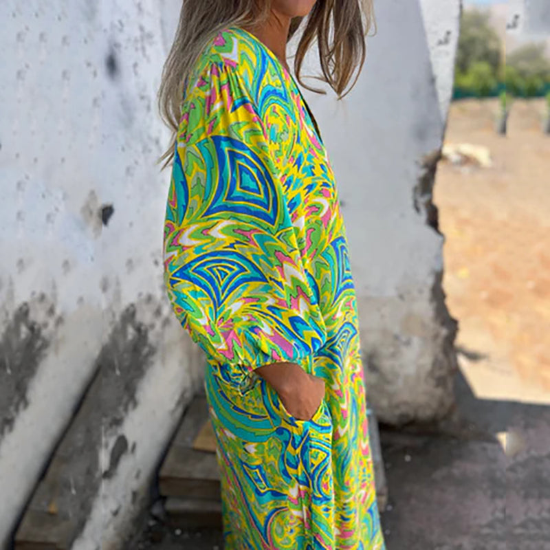 Bohemian Flowy Dress Miriam - Stunning Elegance and Maximum Comfort for a Free and Refreshing Style