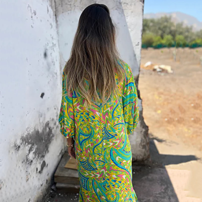 Bohemian Flowy Dress Miriam - Stunning Elegance and Maximum Comfort for a Free and Refreshing Style
