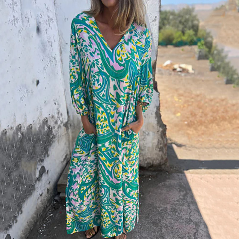 Bohemian Flowy Dress Miriam - Stunning Elegance and Maximum Comfort for a Free and Refreshing Style