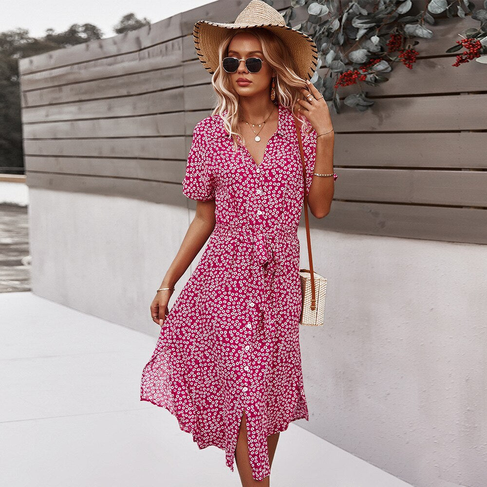 Elegant Summer Dress by Dora for Unforgettable Days and Experiences