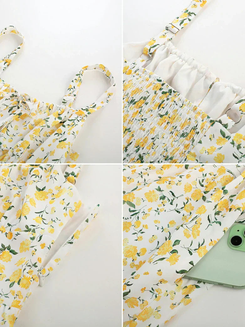 Comfortable and cozy summer dress with useful pockets