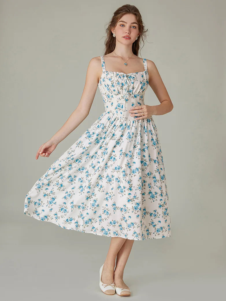 Comfortable and cozy summer dress with useful pockets