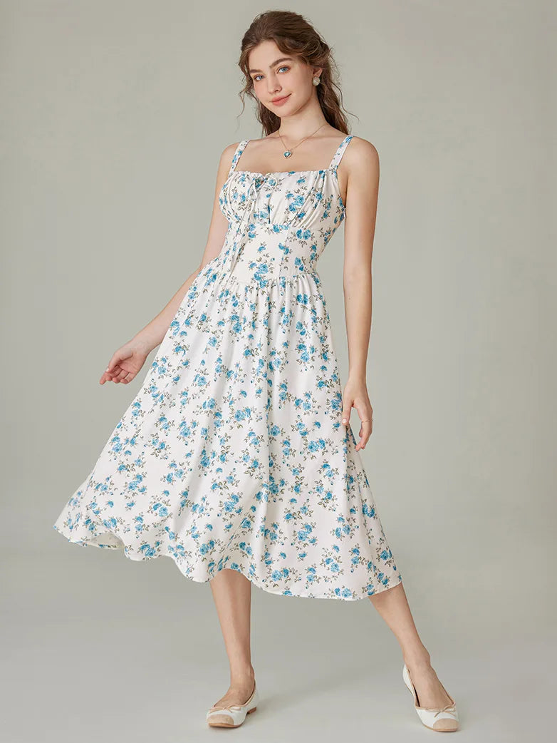 Comfortable and cozy summer dress with useful pockets