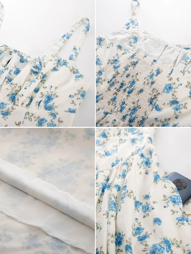 Comfortable and cozy summer dress with useful pockets