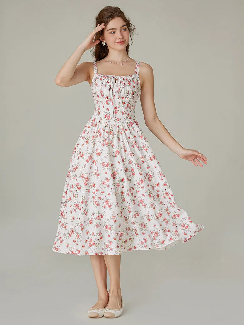 Comfortable and cozy summer dress with useful pockets