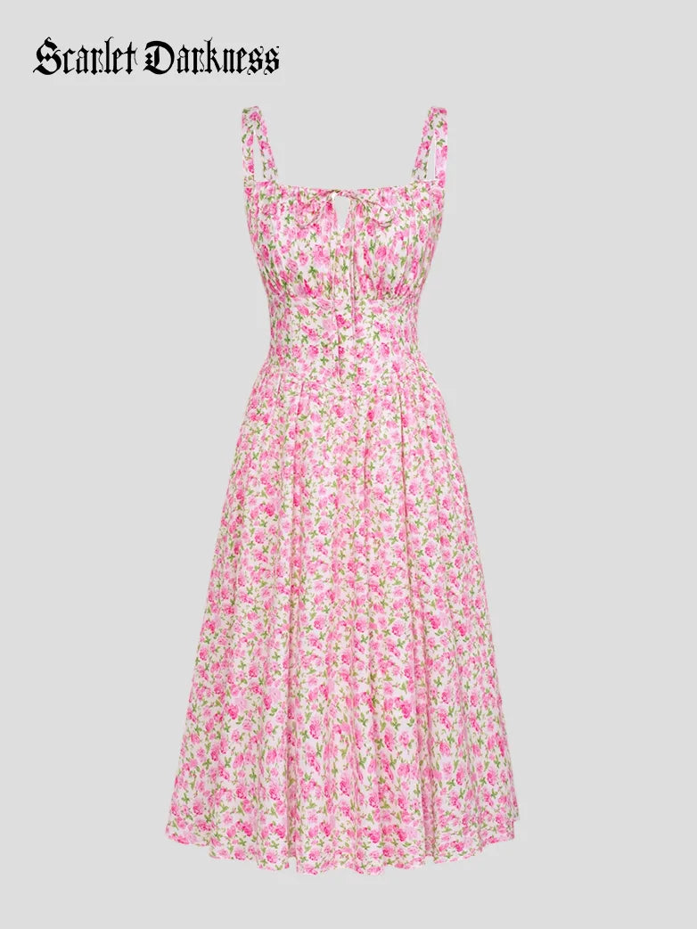 Comfortable and cozy summer dress with useful pockets
